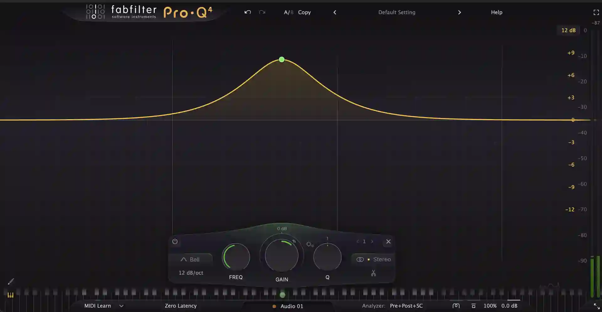 equalizzatore parametrico 4cmpacademy
